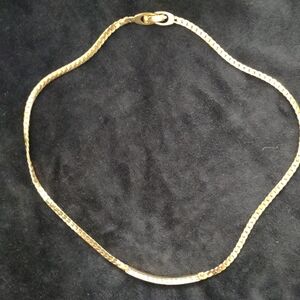 Monet Gold Costume Jewelry Necklace 80's Or 90's
